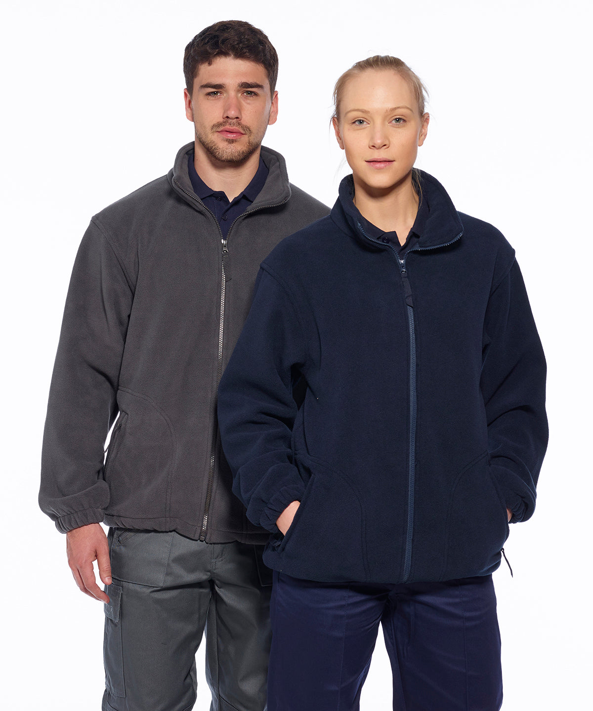 Tryck din logga på Fleece från Portwest - Anpassa Argyll tung fleece i färgen för företag, föreningar och privatpersoner