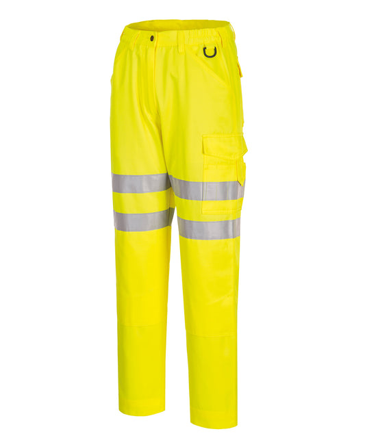 Tryck din logga på Byxor från Portwest - Anpassa Eco Hi-vis byxor i färgen för företag, föreningar och privatpersoner