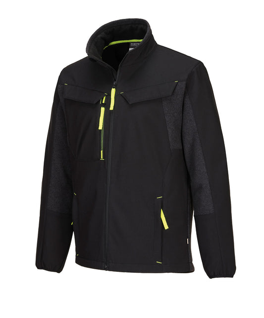 Tryck din logga på Softshelljackor från Portwest - Anpassa WX3 Eco Hybrid softshelljacka i färgen för företag, föreningar och privatpersoner