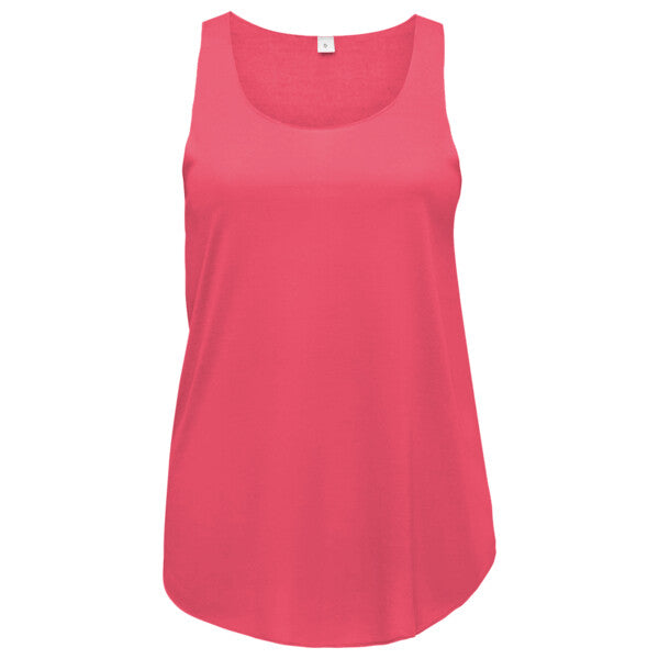 Tryck din logga på T-shirts från SOL'S - Anpassa SOL'S Ladies Jade Tank Top i färgen Heliconia Dam för företag, föreningar och privatpersoner