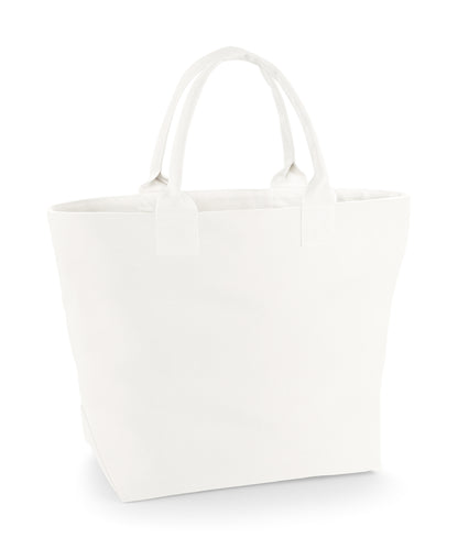 Tryck din logga på Väskor från Quadra - Anpassa Canvas Deck Bag i färgen Off Vit One Size för företag, föreningar och privatpersoner