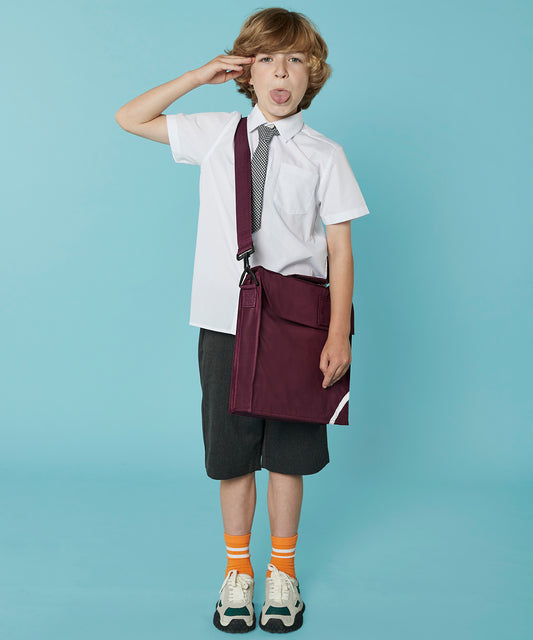 Tryck din logga på Väskor från Quadra - Anpassa Junior bokväska med rem i färgen för företag, föreningar och privatpersoner