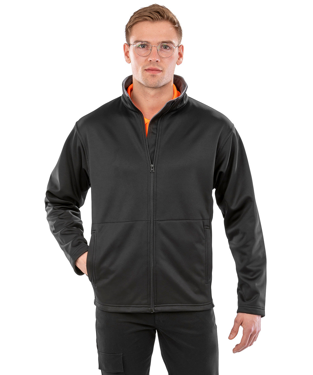 Tryck din logga på Softshelljackor från Result Core - Anpassa Core softshell-jacka i färgen för företag, föreningar och privatpersoner