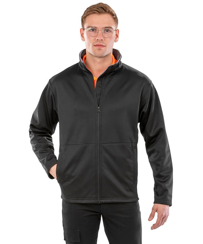 Tryck din logga på Softshelljackor från Result Core - Anpassa Core softshell-jacka i färgen för företag, föreningar och privatpersoner
