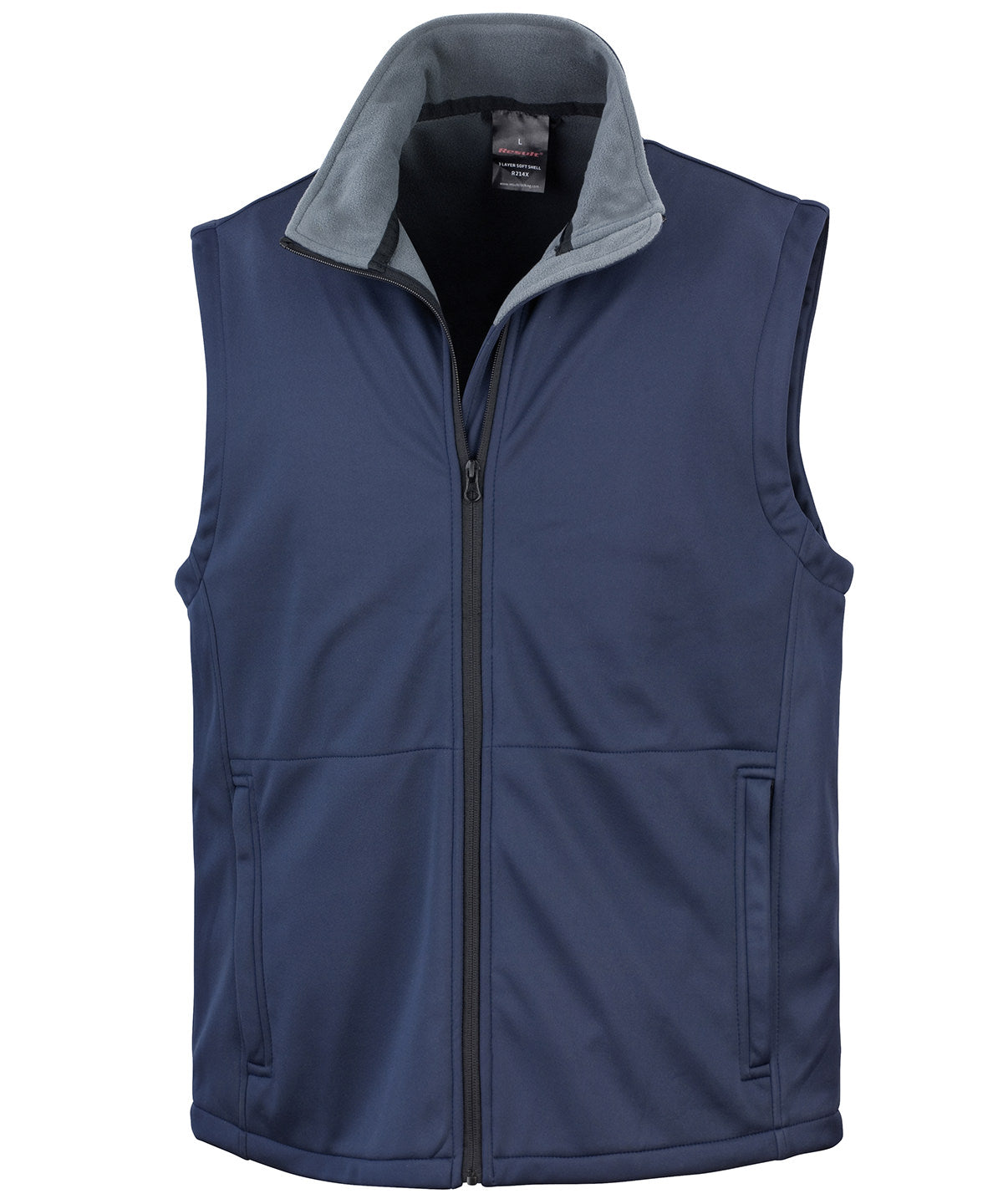 Tryck din logga på Termovästar från Result Core - Anpassa Bodyvärmare i Core softshell i färgen för företag, föreningar och privatpersoner