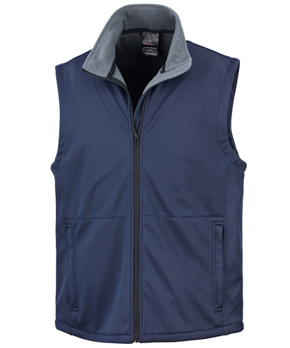 Tryck din logga på Termovästar från Result Core - Anpassa Bodyvärmare i Core softshell i färgen för företag, föreningar och privatpersoner