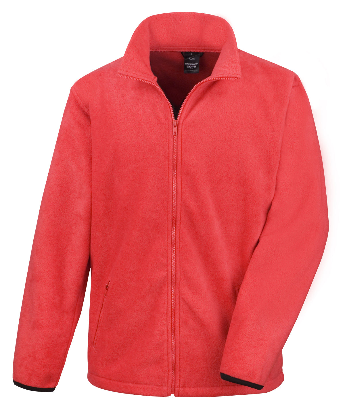 Tryck din logga på Fleece från Result Core - Anpassa Norse outdoor fleece i färgen Ljusröd för företag, föreningar och privatpersoner