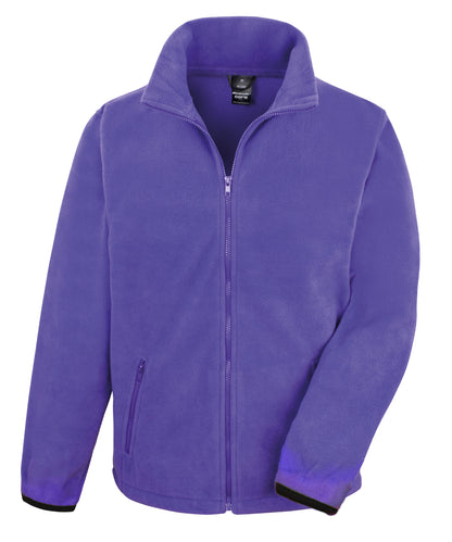 Tryck din logga på Fleece från Result Core - Anpassa Norse outdoor fleece i färgen Mellanlila för företag, föreningar och privatpersoner