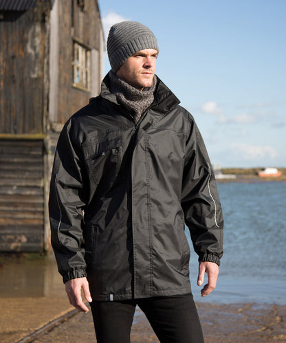 Tryck din logga på Jackor från Result Core - Anpassa 3-i-1 CORE transitjacka med tryckbar softshell-insida i färgen för företag, föreningar och privatpersoner