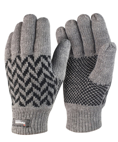 Tryck din logga på Handskar från Result Winter Essentials - Anpassa Handske med Thinsulate-mönster i färgen för företag, föreningar och privatpersoner