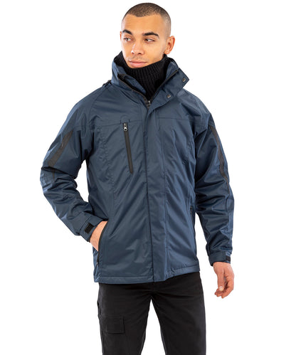 Tryck din logga på Softshelljackor från Result - Anpassa 3-i-1 resejacka med softshell-insida i färgen för företag, föreningar och privatpersoner