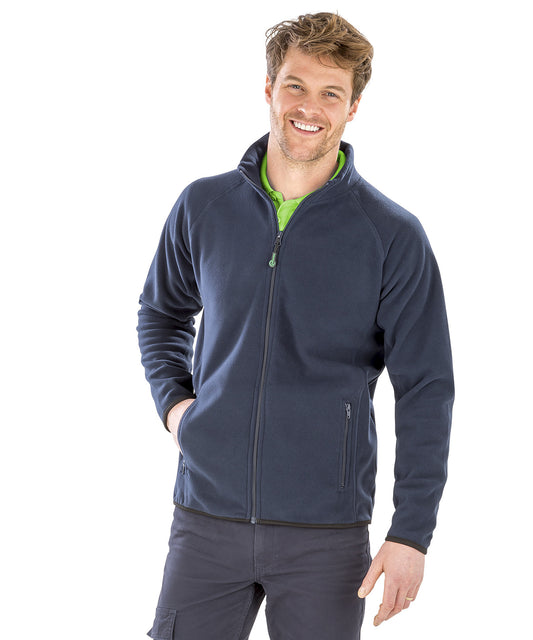 Tryck din logga på Fleece från Result Genuine Recycled - Anpassa Polarthermisk jacka av återvunnen fleece i färgen för företag, föreningar och privatpersoner