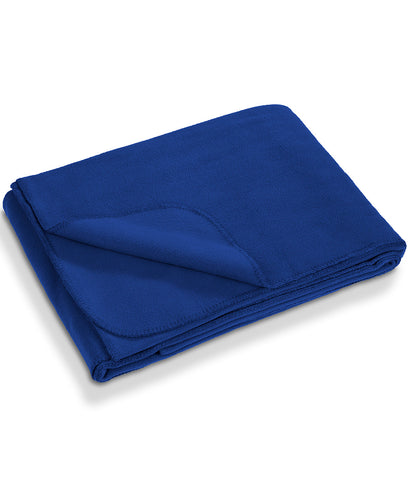 Tryck din logga på Filtar från Result Genuine Recycled - Anpassa Filt av återvunnen fleece i färgen Royal One Size för företag, föreningar och privatpersoner