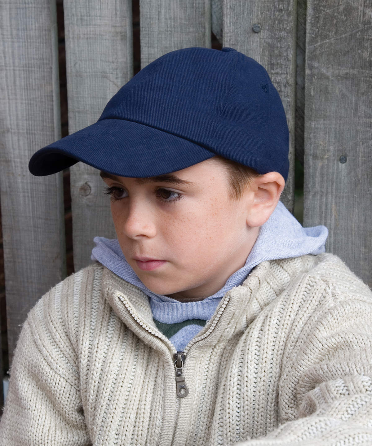 Tryck din logga på Kepsar från Result Headwear - Anpassa Junior keps med låg profil i kraftig borstad bomull i färgen för företag, föreningar och privatpersoner