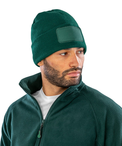 Tryck din logga på Mössor från Result Winter Essentials - Anpassa Mössa med dubbelstickade skrivare i färgen för företag, föreningar och privatpersoner