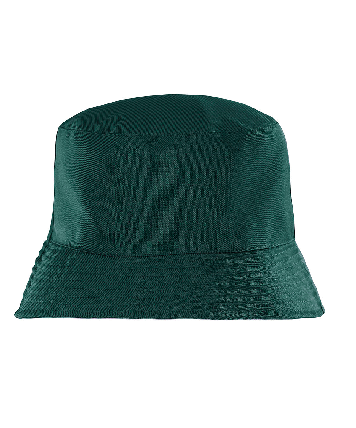 Tryck din logga på Hattar från Result Genuine Recycled - Anpassa Core återvunnen vändbar bucket hatt i färgen Djup grön för företag, föreningar och privatpersoner