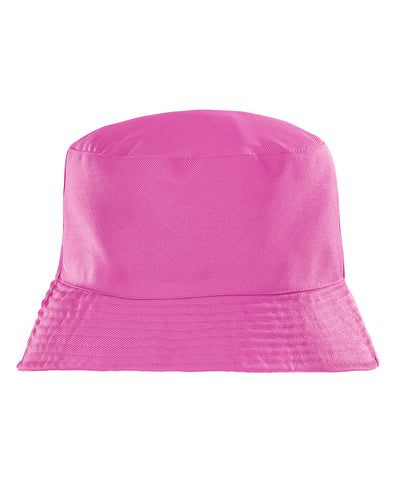 Tryck din logga på Hattar från Result Genuine Recycled - Anpassa Core återvunnen vändbar bucket hatt i färgen Ljusrosa för företag, föreningar och privatpersoner