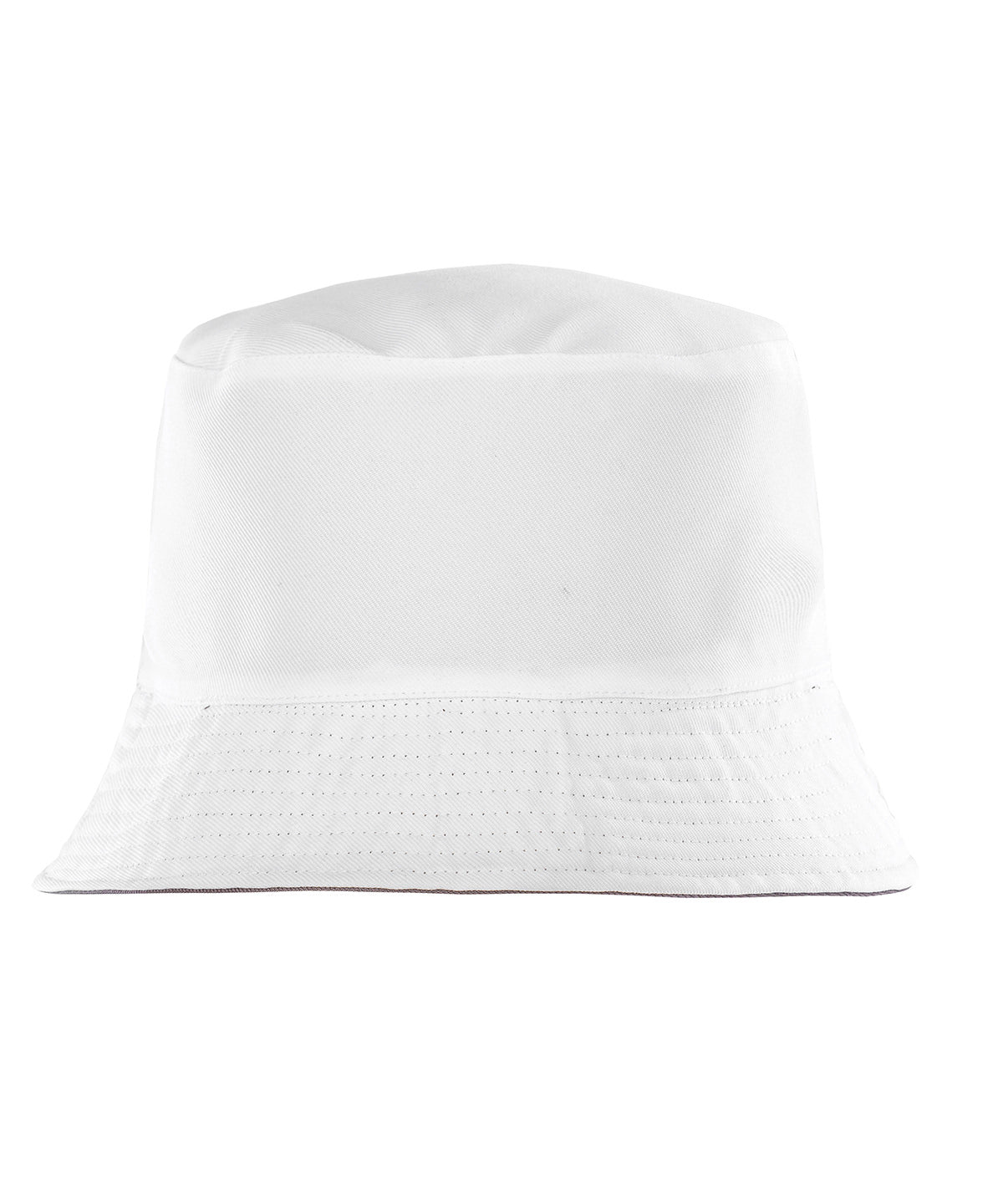 Tryck din logga på Hattar från Result Genuine Recycled - Anpassa Core återvunnen vändbar bucket hatt i färgen Vit för företag, föreningar och privatpersoner