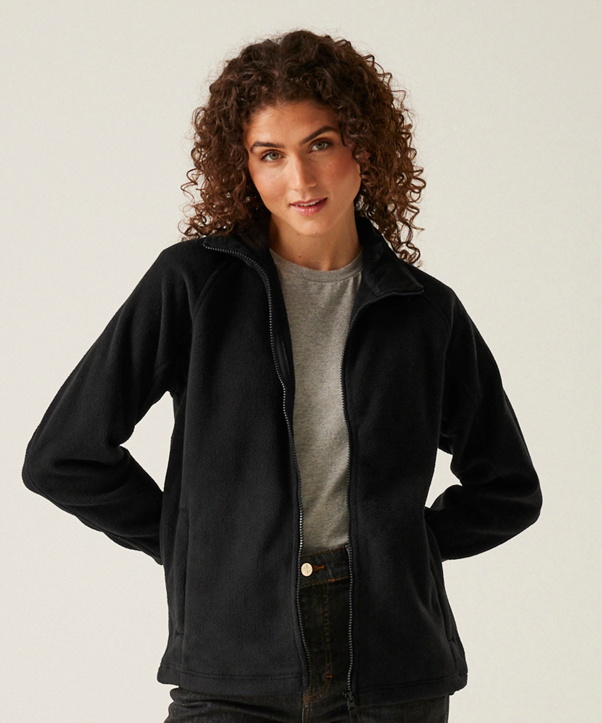 Tryck din logga på Fleece från Regatta Professional - Anpassa Thor III fleece för damer i färgen för företag, föreningar och privatpersoner