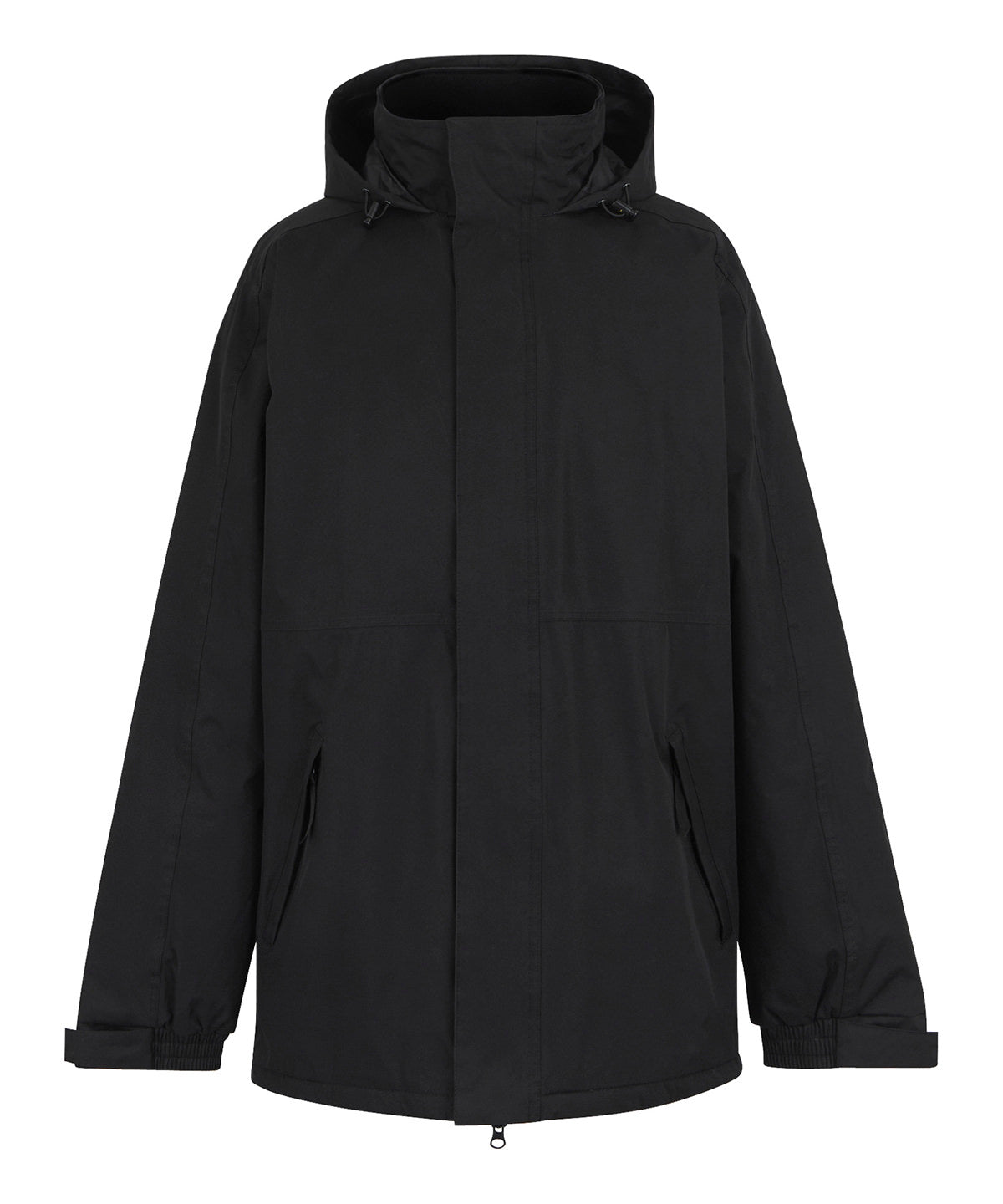 Tryck din logga på Jackor från Regatta Professional - Anpassa Dover parkas i färgen Svart för företag, föreningar och privatpersoner
