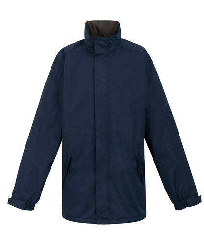 Tryck din logga på Jackor från Regatta Professional - Anpassa Dover parkas i färgen Marinblå för företag, föreningar och privatpersoner