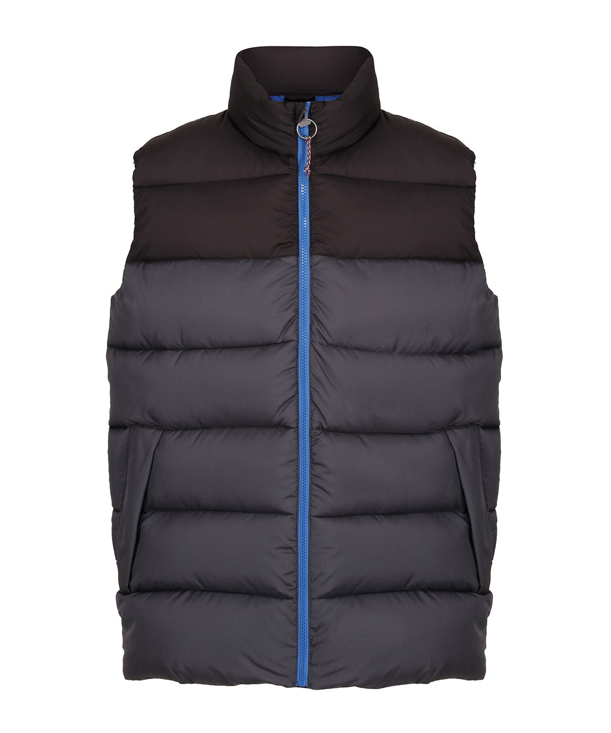 Tryck din logga på Termovästar från Regatta Professional - Anpassa Vintage puffer linne i färgen Mörkgrå för företag, föreningar och privatpersoner