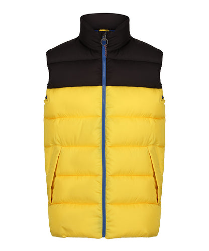 Tryck din logga på Termovästar från Regatta Professional - Anpassa Vintage puffer linne i färgen Mellan gul för företag, föreningar och privatpersoner