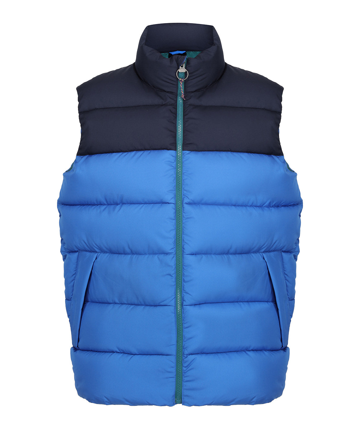 Tryck din logga på Termovästar från Regatta Professional - Anpassa Vintage puffer linne i färgen Mellanblå för företag, föreningar och privatpersoner