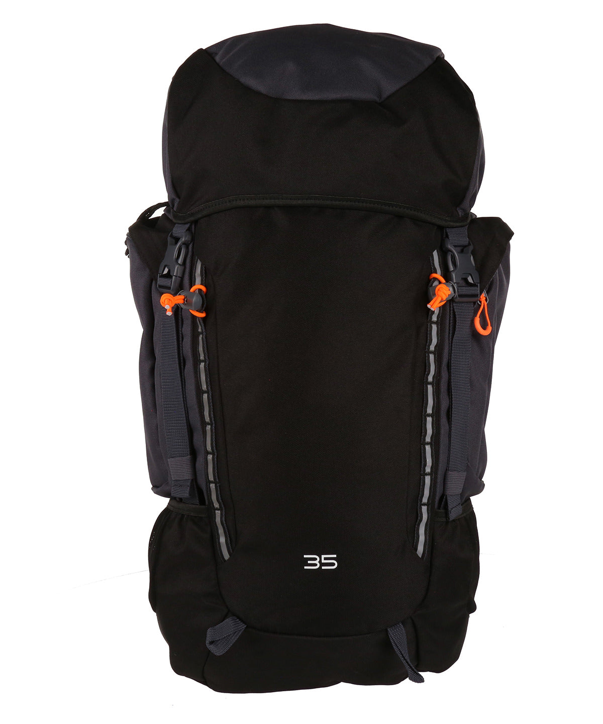 Tryck din logga på Väskor från Regatta Professional - Anpassa Ridgetrek 35L ryggsäck i färgen Svart One Size för företag, föreningar och privatpersoner