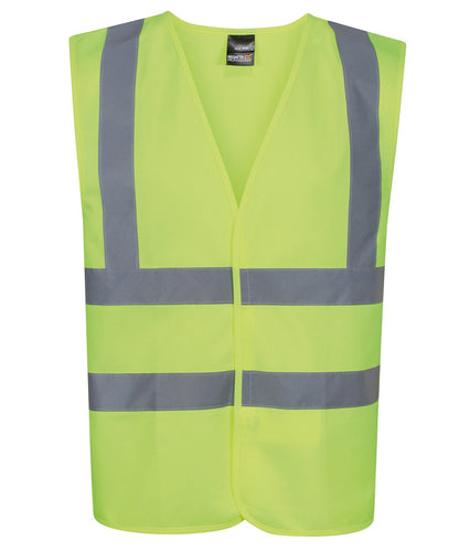Tryck din logga på Skyddsvästar från Regatta High Visibility - Anpassa Pro hi-vis Linne i färgen Neon gul för företag, föreningar och privatpersoner