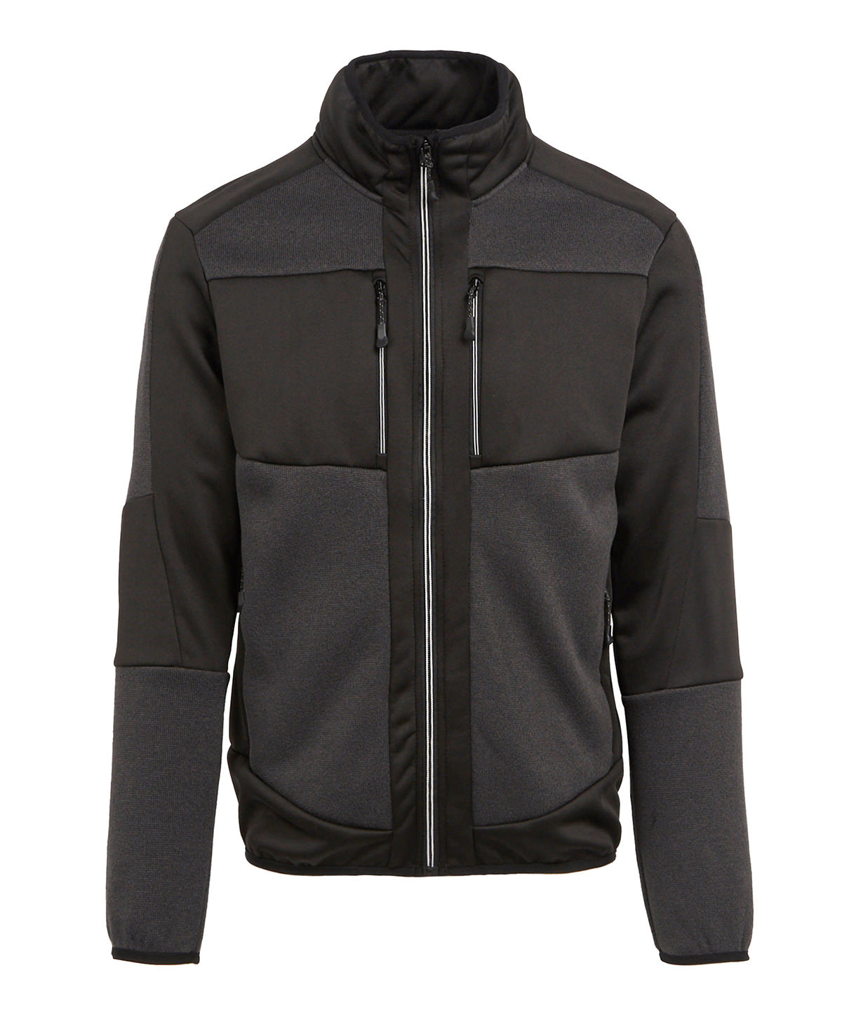 Tryck din logga på Fleece från Regatta Professional - Anpassa E-Volve unisex mellanlager med stickad effekt och stretch i färgen för företag, föreningar och privatpersoner