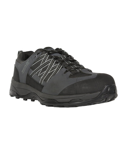 Tryck din logga på Träningsskor från Regatta Safety Footwear - Anpassa Claystone S3 säkerhetsskor i färgen för företag, föreningar och privatpersoner