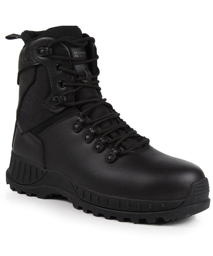 Tryck din logga på Stövlar från Regatta Safety Footwear - Anpassa Basestone S3 vattentäta säkerhetsstövlar i färgen Svart för företag, föreningar och privatpersoner