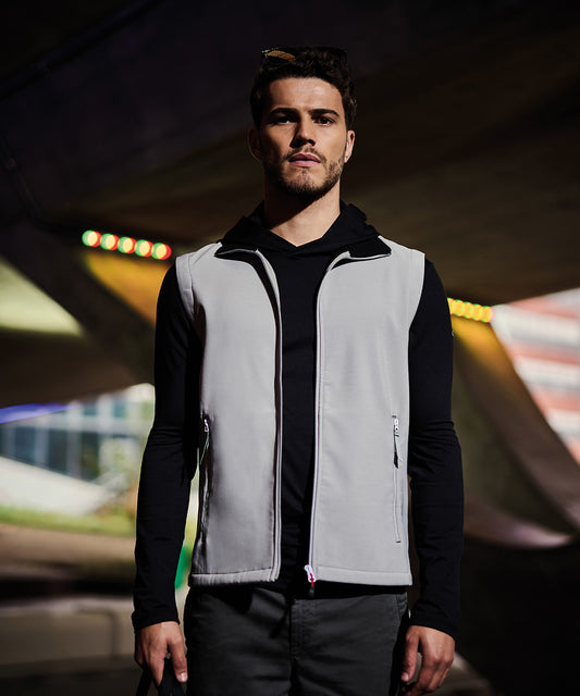 Tryck din logga på Termovästar från Regatta Professional - Anpassa Ascender 2-lagers softshell-värmare för hela kroppen i färgen för företag, föreningar och privatpersoner
