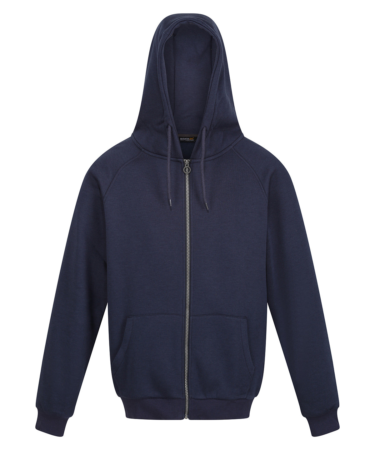 Tryck din logga på Hoodies från Regatta Professional - Anpassa Pro huvtröja med dragkedja i färgen Marinblå för företag, föreningar och privatpersoner