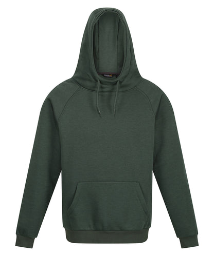 Tryck din logga på Hoodies från Regatta Professional - Anpassa Pro overhead huvtröja i färgen Mörkgrön för företag, föreningar och privatpersoner