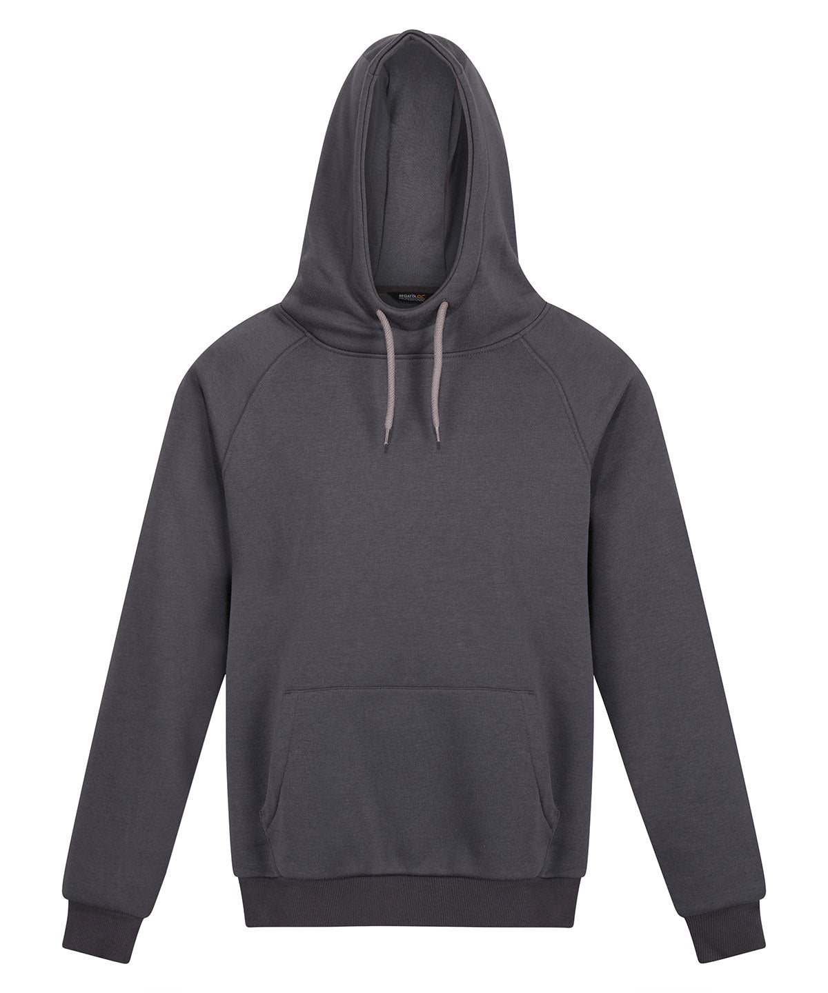 Tryck din logga på Hoodies från Regatta Professional - Anpassa Pro overhead huvtröja i färgen Mörkgrå för företag, föreningar och privatpersoner