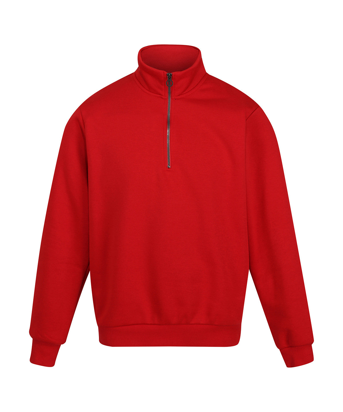 Tryck din logga på Sweatshirts från Regatta Professional - Anpassa Pro -zip sweatshirt i färgen Ljusröd för företag, föreningar och privatpersoner