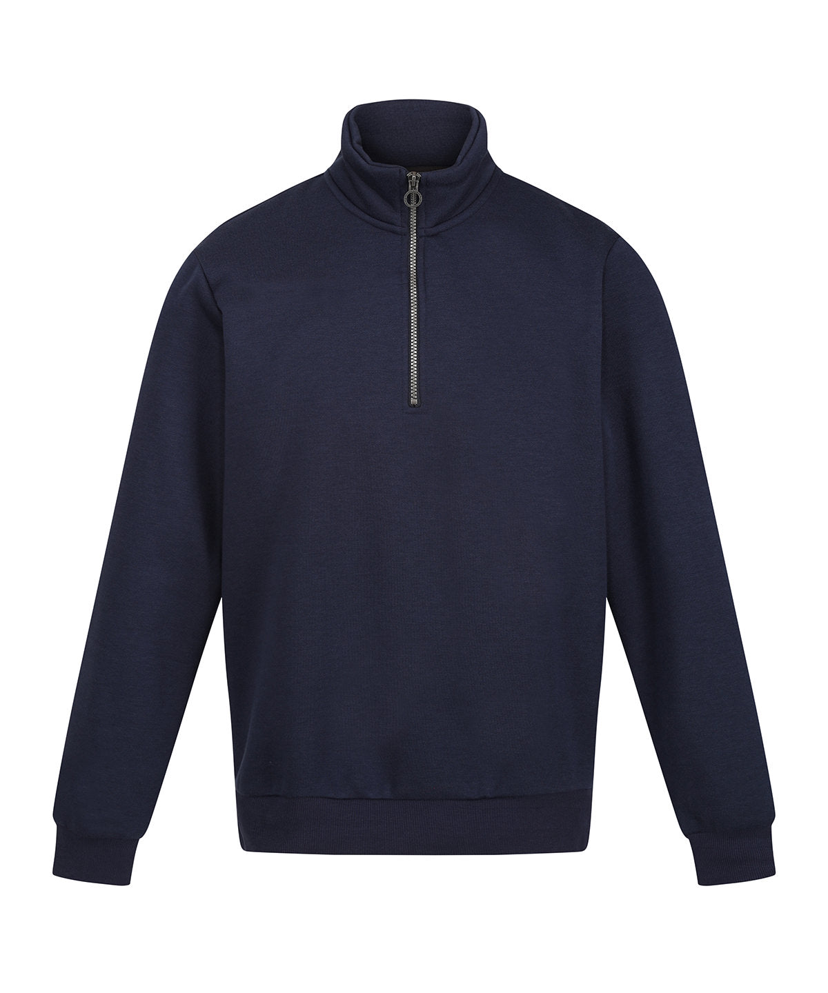 Tryck din logga på Sweatshirts från Regatta Professional - Anpassa Pro -zip sweatshirt i färgen Marinblå för företag, föreningar och privatpersoner