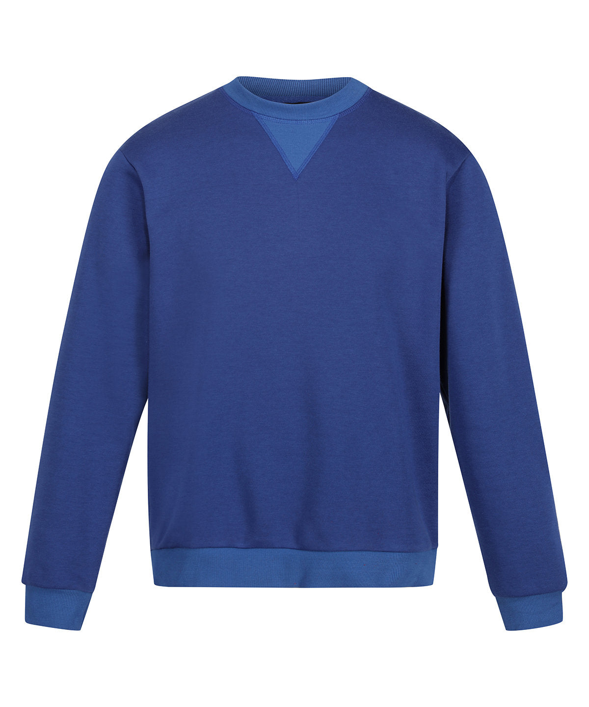 Tryck din logga på Sweatshirts från Regatta Professional - Anpassa Pro sweatshirt med rund hals i färgen Royal för företag, föreningar och privatpersoner
