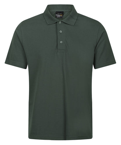 Tryck din logga på Piké från Regatta Professional - Anpassa Pro 65/35 Polo - Herr i färgen Mörkgrön för företag, föreningar och privatpersoner