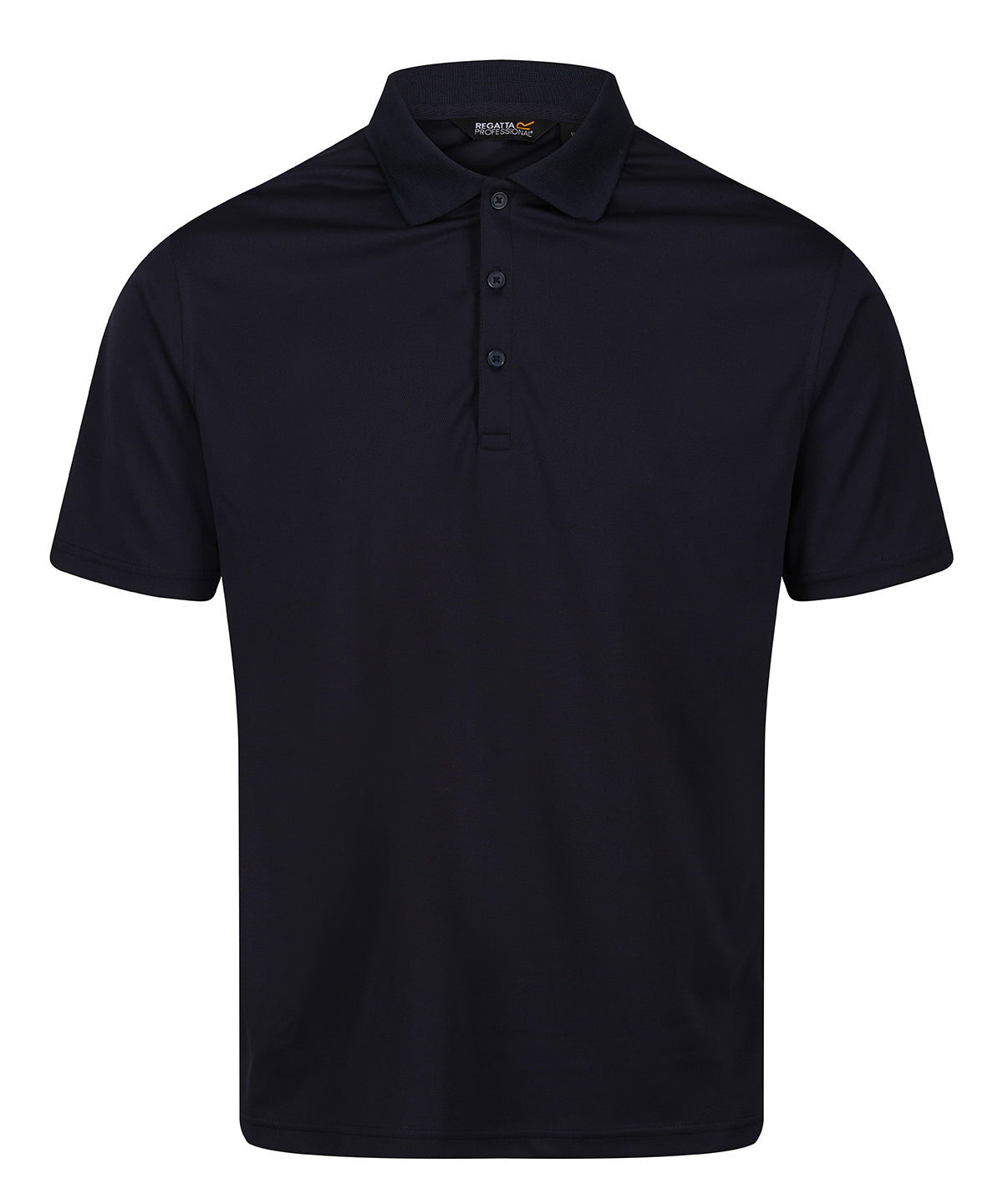 Tryck din logga på Piké från Regatta Professional - Anpassa Pro Wicking Polo - Herr i färgen Marinblå för företag, föreningar och privatpersoner