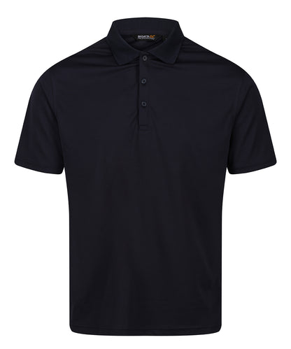 Tryck din logga på Piké från Regatta Professional - Anpassa Pro Wicking Polo - Herr i färgen Marinblå för företag, föreningar och privatpersoner