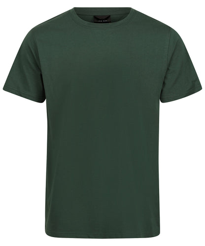 Tryck din logga på T-shirts från Regatta Professional - Anpassa Pro soft-touch t-shirt i bomull i färgen Mörkgrön för företag, föreningar och privatpersoner
