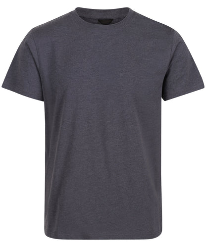 Tryck din logga på T-shirts från Regatta Professional - Anpassa Pro soft-touch t-shirt i bomull i färgen Mörkgrå för företag, föreningar och privatpersoner