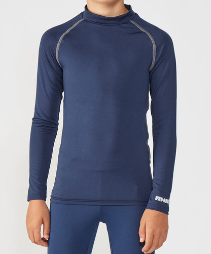 Tryck din logga på Underställ från Rhino - Anpassa Rhino baselayer långärmad - juniorer i färgen för företag, föreningar och privatpersoner