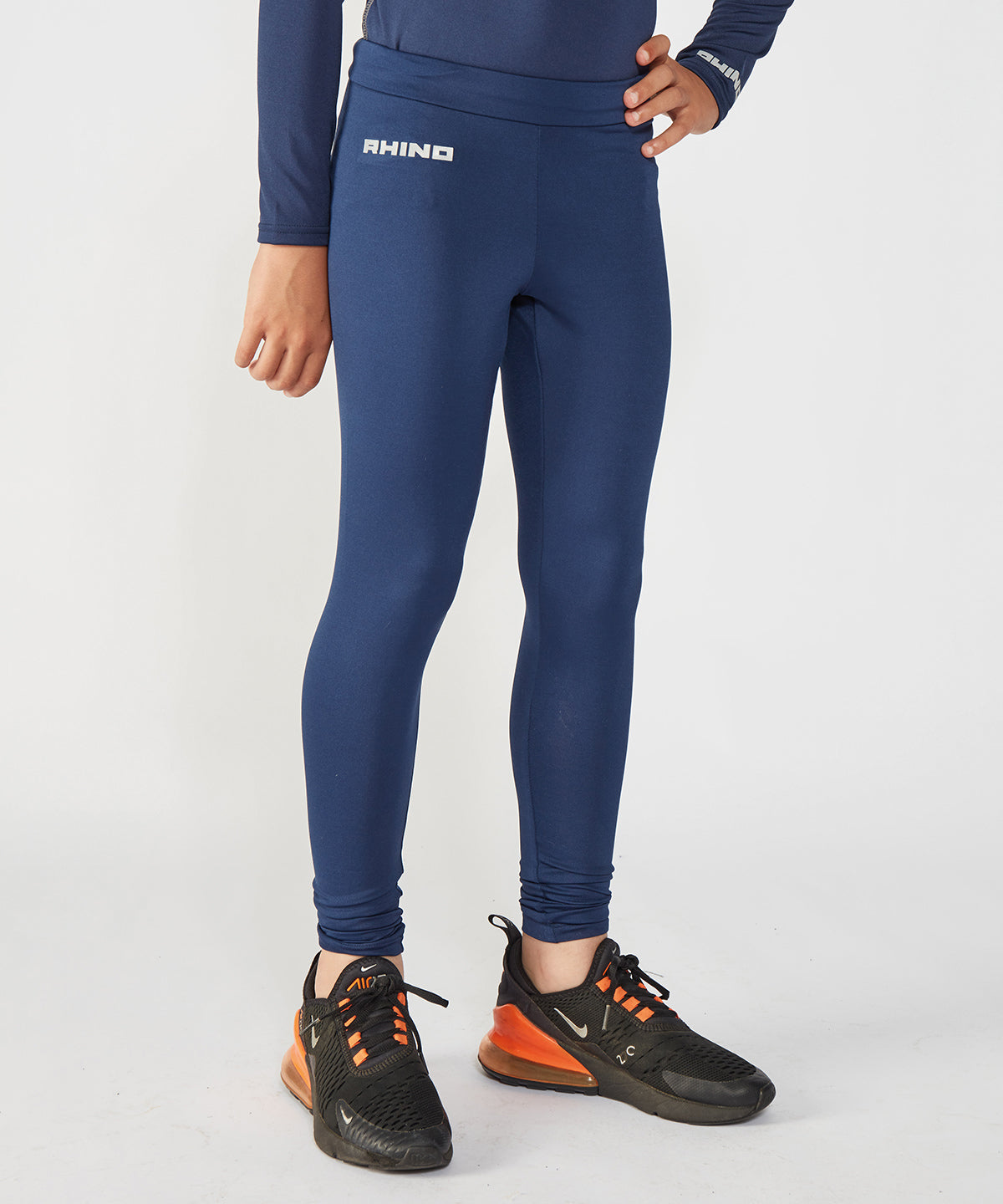 Tryck din logga på Underställ från Rhino - Anpassa Rhino baselayer-leggings - junior i färgen för företag, föreningar och privatpersoner