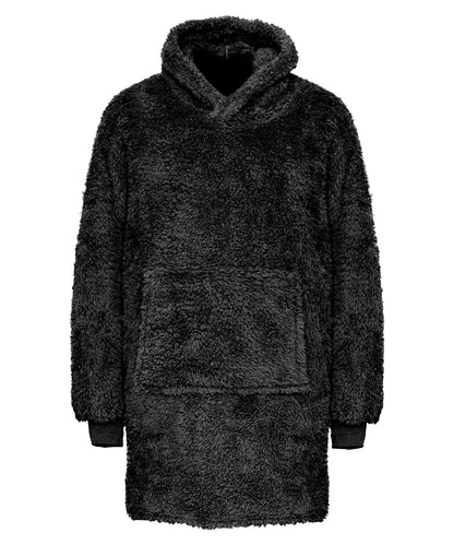 Tryck din logga på Hoodies från Ribbon - Anpassa The Ribbon teddybjörn tyg hoodie i färgen Svart One Size för företag, föreningar och privatpersoner