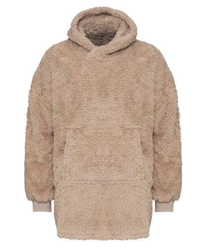Tryck din logga på Hoodies från Ribbon - Anpassa The Ribbon teddybjörn tyg hoodie i färgen Naturligt One Size för företag, föreningar och privatpersoner