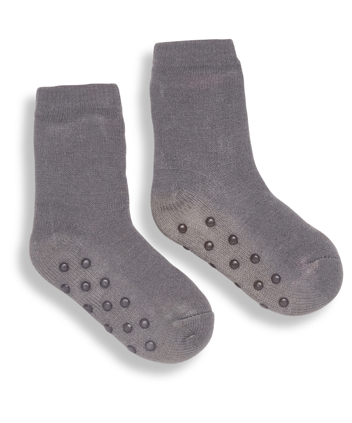 Tryck din logga på Strumpor från Ribbon - Anpassa The kids Ribbon lyxiga fleecestrumpor i eskimåstil i färgen Mellangrå Socks UK 1 3 för företag, föreningar och privatpersoner